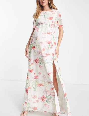 Rochie maxi HOPE & IVY, mix culori