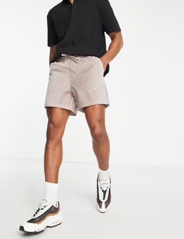 Pantaloni scurți ASOS, maro