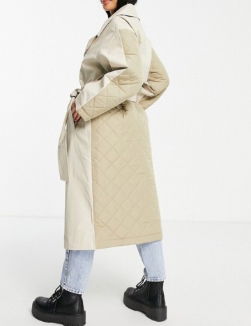 Trench ASOS, mix culori