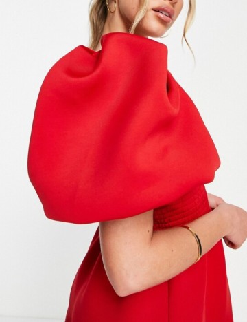 Rochie midi ASOS, roșu