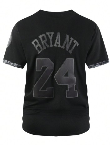 Cămașă cu m&acirc;necă scurtă Shein, negru