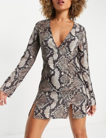 Rochie mini ASOS, mix culori