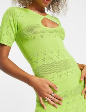 Rochie Scurtă AsYou, verde