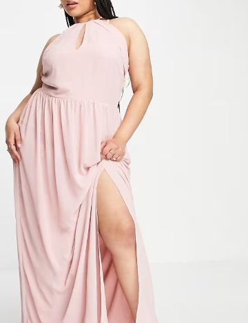 Rochie maxi TFNC, roz