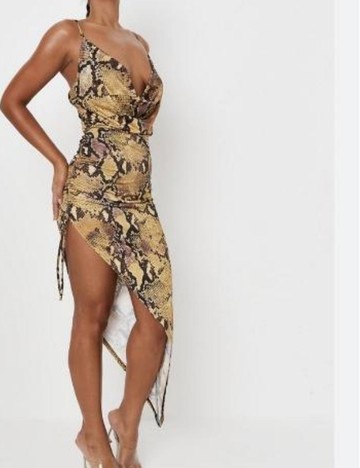 Rochie midi Missguided, mix culori