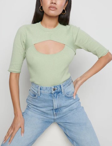 Tricou PRETTY LAVISH, verde