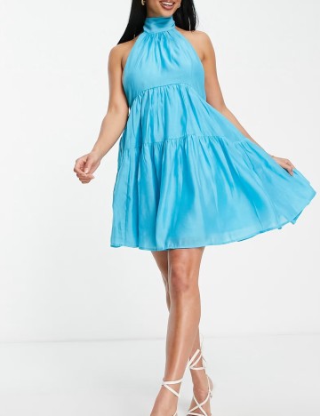 Rochie mini ASOS, albastru