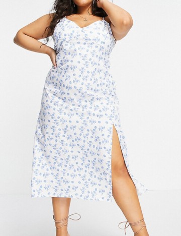 Rochie midi IN THE STYLE, mix culori