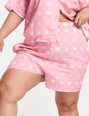 Pantaloni scurți New girl Order, roz