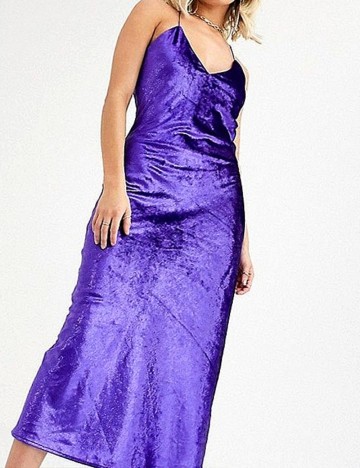 Rochie midi Vestire, mov