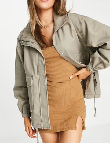 Jachetă ASOS, kaki
