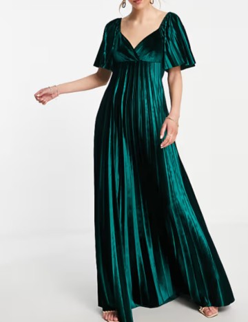 Rochie maxi ASOS, verde