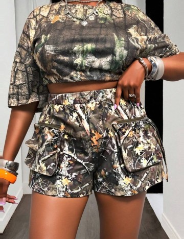 Pantaloni scurți Shein, mix culori