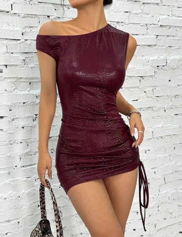 Rochie mini Shein, vișiniu