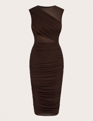 Rochie midi Shein, maro