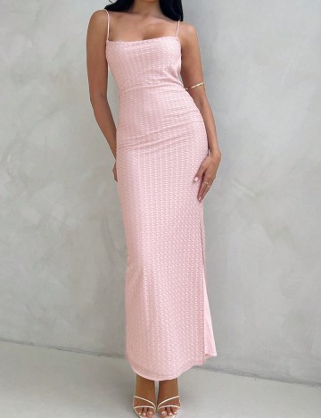 Rochie maxi Shein, roz