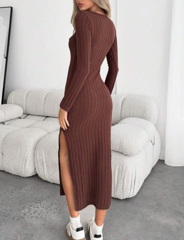 Rochie midi Shein, maro