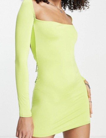 Rochie mini Public Desire, verde
