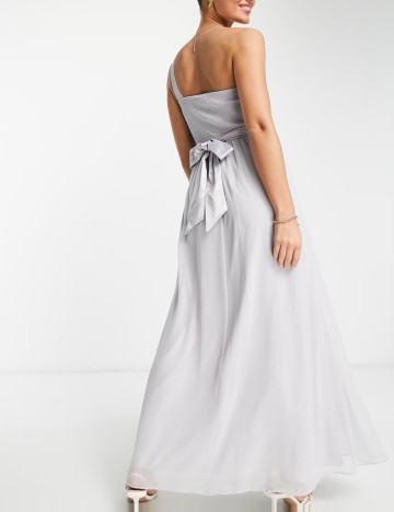 Rochie maxi Little Mistress, gri