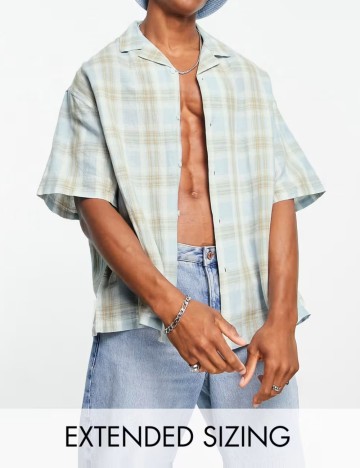 Cămașă cu m&acirc;necă scurtă ASOS, mix culori