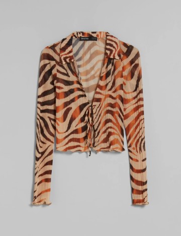 Top Bershka, mix culori