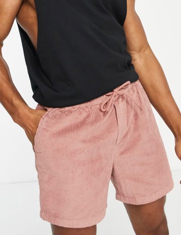 Pantaloni scurți ASOS, roz