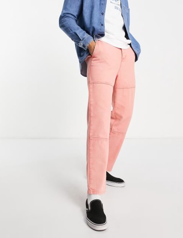 Pantaloni ASOS, roz
