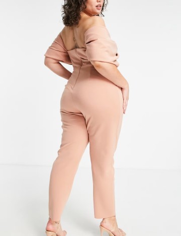 Salopetă lungă ASOS, roz