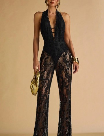 Salopetă lungă Shein, negru