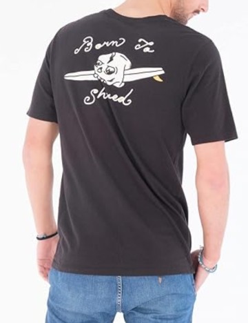 Tricou Hurley, negru