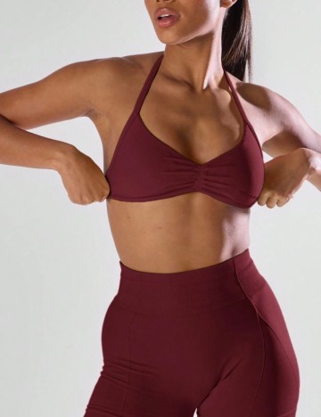 Top sport Shein MUSERA, vișiniu