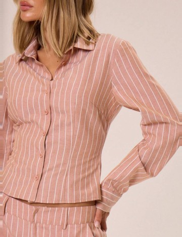 Cămașă Shein, maro