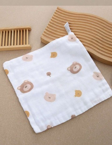 Set bavete Shein, alb