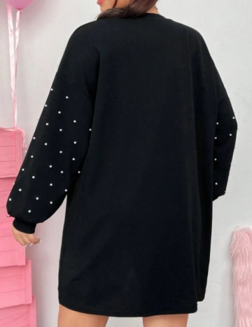 Rochie mini Shein Curve+, negru