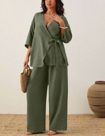 Compleu Shein Curve+, verde