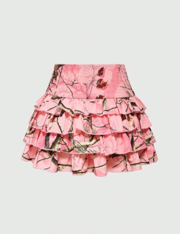 Fustă Pantalon Shein Romwe, roz