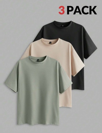 Set Tricouri Shein, mix culori