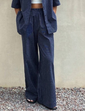 Pantaloni Shein DAZY, albastru