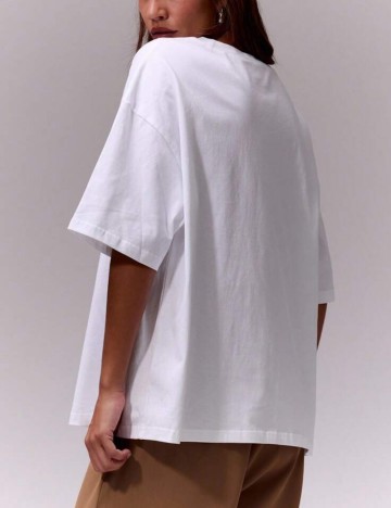 Tricou Shein MUSERA, alb