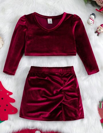 Fustă Shein, vișiniu