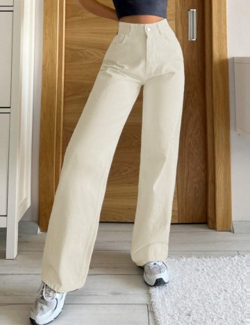 Jeans Shein, crem