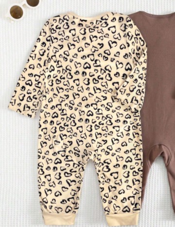 Salopetă lungă Shein, crem