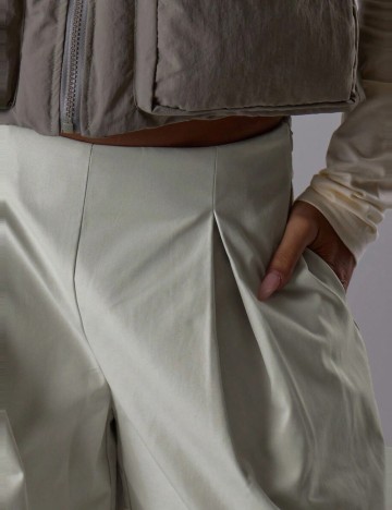 Pantaloni Shein, crem