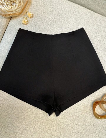 Pantaloni scurți Shein, negru