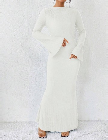 Rochie maxi Shein, alb