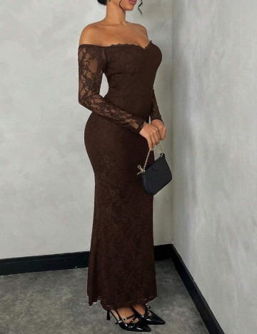 Rochie maxi Shein, maro