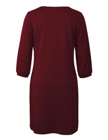 Rochie mini Shein, vișiniu