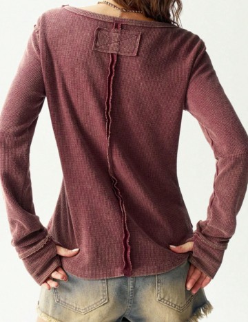 Bluză Shein, vișiniu