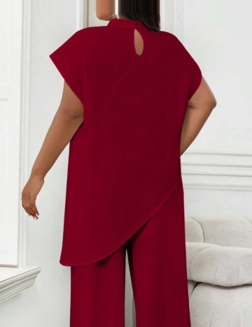 Cămașă Shein, vișiniu