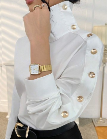 Cămașă Shein, alb